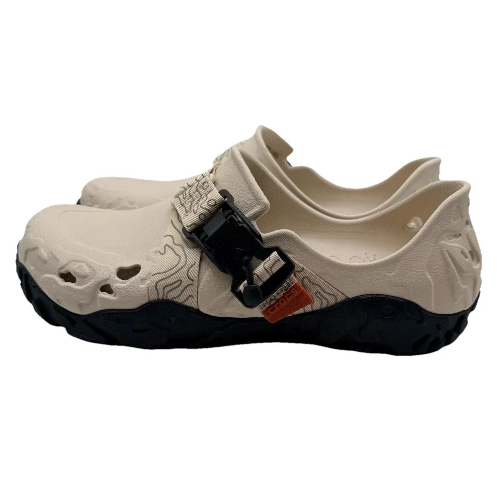 Crocs‎ Sandals Men's Sz 13 White All Terrain Atlas Clogs